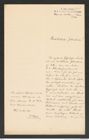k.k. naturhistorisches Hofmuseum, Intendanzakten 1885-1896 (Hauer), Aktenzahl Z.360/1892, Seite 1